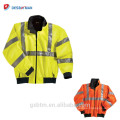 Personalizado Hola Vis Reflectivo Trabajo Desgaste ANSI Clase 3 Impermeable cálido Fleece Alta Visibilidad Winter Safety Jacket